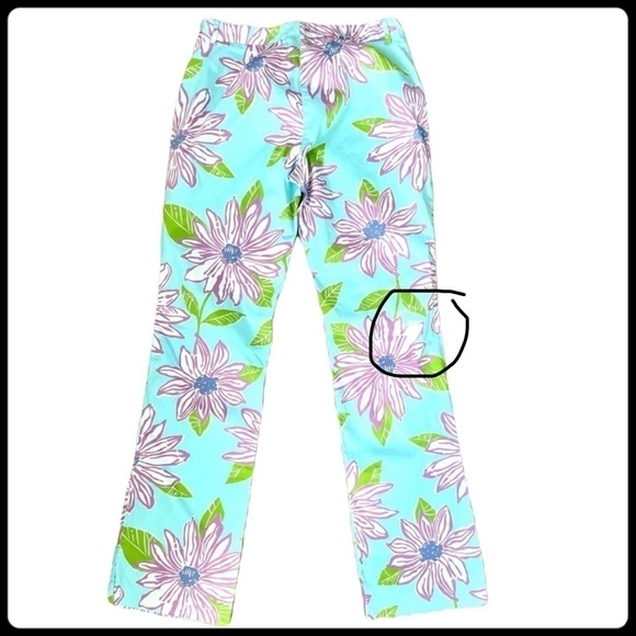 RARE White Tag Lilly Pulitzer “To Paulie” Pants Size 8 - Picture 8 of 9